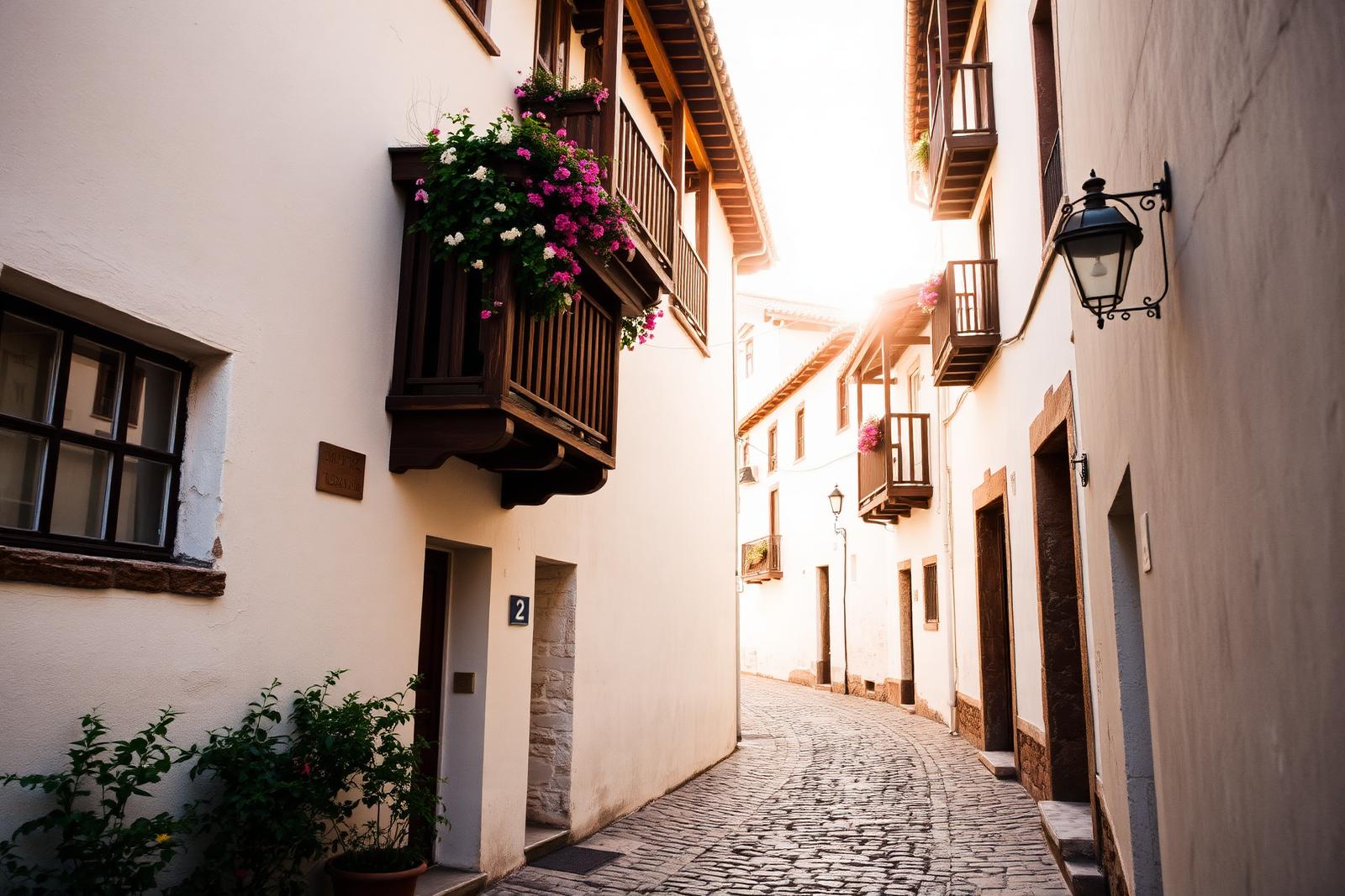 Calles empedradas de Capileira